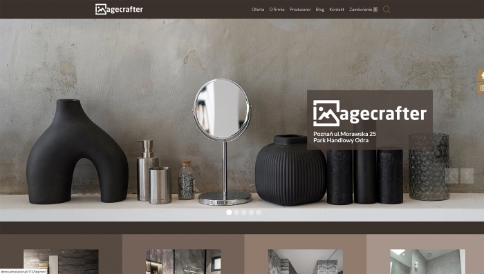 demo strony z zamawianiem - demo katalogu z produktami
